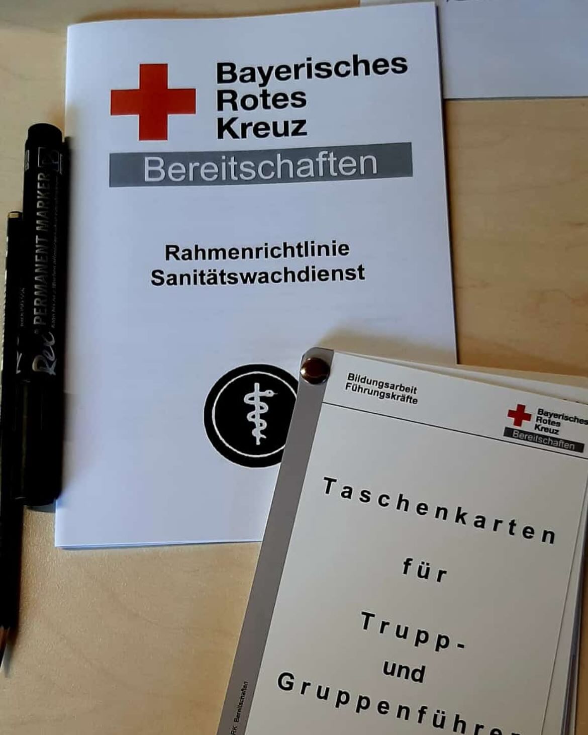 Unterlagen für den Truppführer